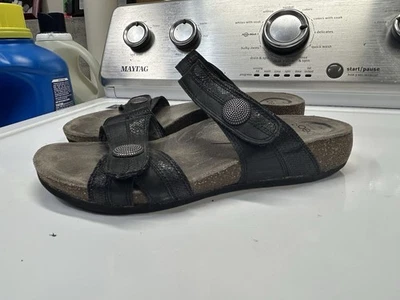 Ladies Abeo Sandals Black USA Size 9 Narrow - Image 1 of 4