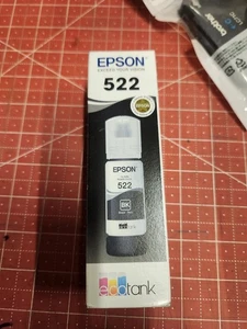 Original Epson 522 Tintenflaschen schwarz für ET-2720 ET-2800 ET-2803 ET-4700 ET-4800 - Bild 1 von 2