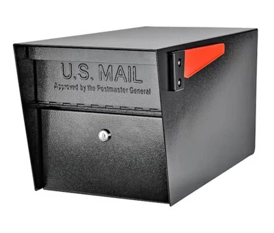 Mail Boss 7506BB Administrador de correo bloqueo buzón de seguridad - negro Foto 1 de 4