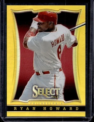 2013 Select Ryan Howard Prizm Gold #10/25 Phillies Foto 1 de 2