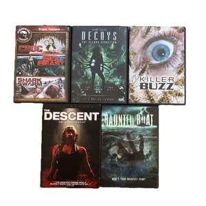 Lot of 7 Cult B Level Sci-Fi, Horror, Fantasy Movies Haunted Boat Killer Buzz.. - Bild 1 von 11