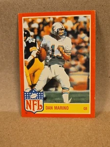 1985 Topps Football NFL Star Dan Marino Quarterback Miami Dolphins #6 Excellent - Picture 1 of 4