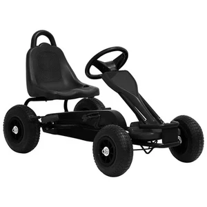 Kart Correpasillos Pedales con Neumáticos Coche Niños Rojo/Negro/Azul vidaXL - Imagen 1 de 24