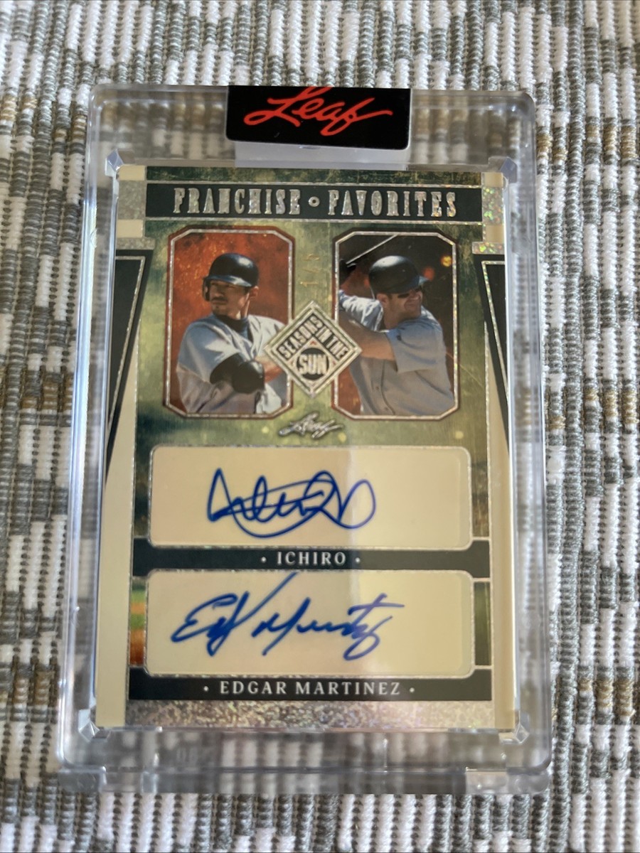 2024特集 Leaf Cards Trading Sports Baseball Autographed Suzuki Ichiro Topps