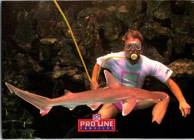 1993 Pro Line Profiles #539 Jimmy Johnson - Image 1 of 2