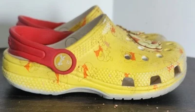 Crocs Winnie The Pooh Toddler Size 9 Good Condition - Image 1 of 4
