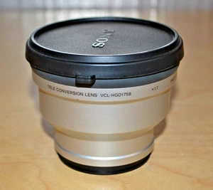 Sony Tele Conversion Lens ~ VCL-HGD1758 ~ X1.7 ~ (p) - Picture 1 of 11