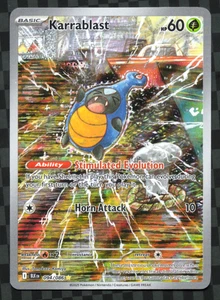 Karrablast - 094/086 - Illustration Rare - Black Bolt - Pokemon Card - NM/M - Bild 1 von 2