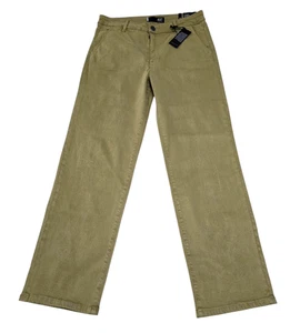 KUT From The Kloth Womens Beige High Rise Elizabeth Fab AB Trouser Size 12 NWT - Picture 1 of 9