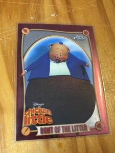 RUNT OF THE LITTER----2025 TOPPS CHROME---CHICKEN LITTLE---- - Picture 1 of 2