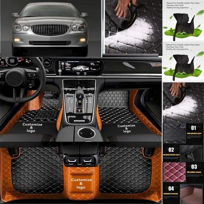 For Buick Park Avenue Car Floor Mats Luxury Waterproof Pads Liner Auto Rug - Image 1 of 4