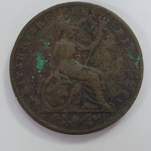 1831 William IV Copper Farthing - Picture 1 of 11