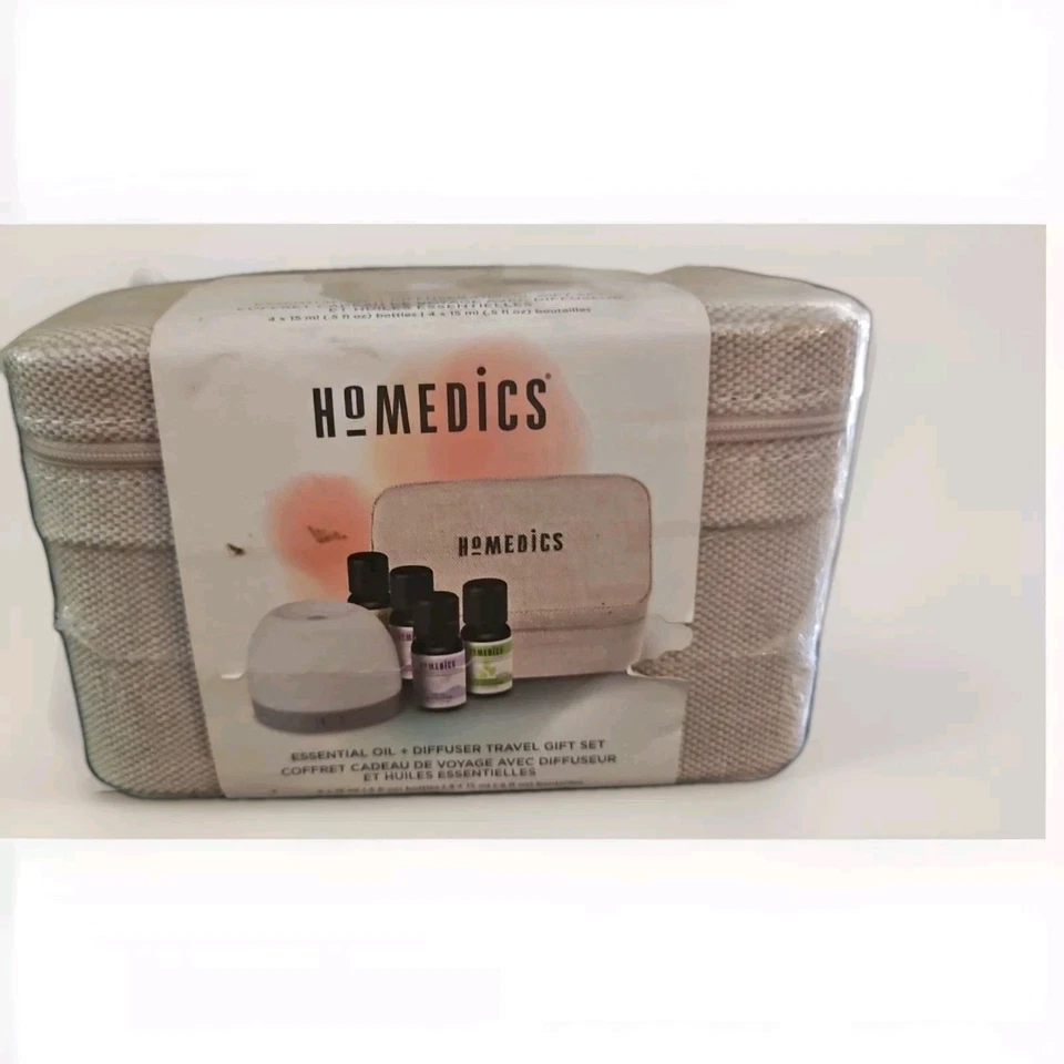Homedics Essential Oil and Diffuser Travel Gift Set Foto 1 de 4