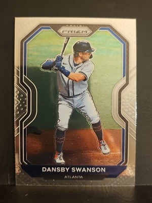 2021 帕尼尼 Prizm #168 Dansby Swanson Braves  — 第 1/2 张图片