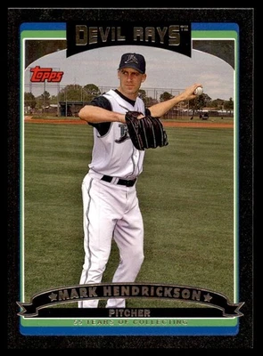 2006 Topps Black Mark Hendrickson #459 /55 - Image 1 of 2