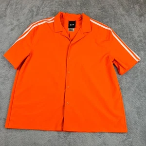 Adidas Ivy Park Flex Mens Swim Cover Up Shirt Sz Small Orange - Picture 1 of 10