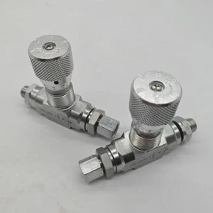 Flow Control bidirectional hydraulic restrictor valve STB-G3/8 W /L08 connectoH1 - Picture 1 of 7