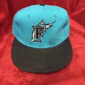 Vintage Florida Marlins New Era 5950 Hat Diamond Pro Model Size 7 New - BLEMISH - Picture 1 of 7