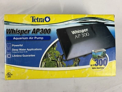 Tetra Whisper AP Deep Water Aquarium Air Pump AP 300 (for tank up to 300 gallon) - image 1 of 4