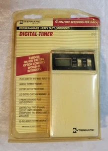 Intermatic Programmabile Resistente Messa a Terra Timer Digitale DTTC per Presa - NOB - Foto 1 di 10