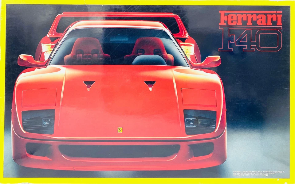 EBOND  Ferrari F40 - Cod.10110 - Scatola Di Montaggio - Fujimi - 1:16 - 287 - Immagine 1 di 1