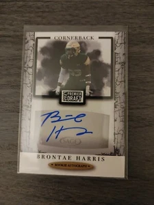 2021 Sage Premier Draft High Series Alabama Birmingham Brontae Harris autograph - Picture 1 of 2