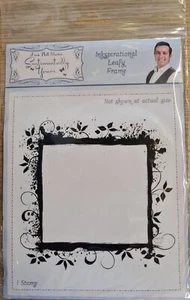New Sentimentally Yours Stamp - Inkspirational Leafy Frame - Picture 1 of 2