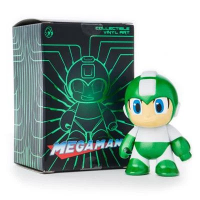 Kidrobot x Mega Man 3" Verde Metálico Exclusivo Vacaciones Caja No Ciego Foto 1 de 3