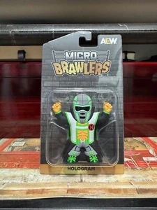 Hologram Micro Brawlers Figure - Pro Wrestling Crate WWE TNA AEW - Picture 1 of 1