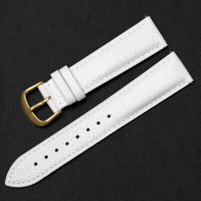 Quick Release Genuine Leather Watch Band Strap 12 13 14 15 16 17 18 19 20 22mm - Image 1 of 4