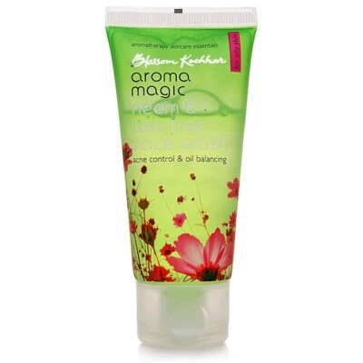 Aroma Magic Neem & Tea Tree Face wash PWRD By 5% Niacinamide & Aloevera Gel 50ML - Image 1 of 3