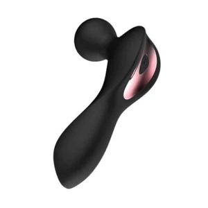 Body Back Relaxation Mini Massager - 9 Speeds 19 Modes - Rechargeable Black - Picture 1 of 8