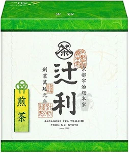 Bolsa de té Tsujiri Sencha triángulo verde 50p té verde - Imagen 1 de 6