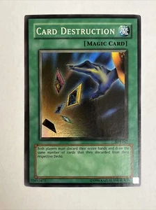 NM-M Card Destruction - SDY-042 - Super Rare Unlimited Wavy Faded Misprint - Picture 1 of 4