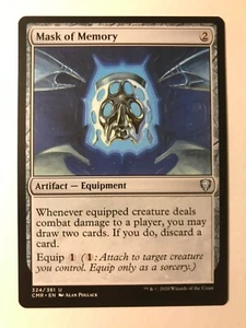 MASK OF MEMORY Commander Legends MTG Magic the Gathering NM - Picture 1 of 1