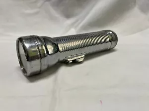 Vintage Hipco Flashlight All Metal 6.75 inch Tested Working - Picture 1 of 6