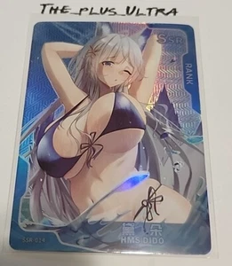 Hms Dido Azur Lane Senpai Goddess Haven Waifu Card Girl Holo Doujin Anime - Picture 1 of 2