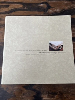 Mercedes Benz Clase S S500 S600 1995 104 páginas catálogo de folleto de ventas de automóviles - S420 Foto 1 de 4