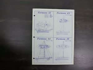 Formosa original factory sailboat brochure - Picture 1 of 4
