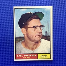 1961 Topps Earl Torgeson NR-MINT  Chicago White Sox   CF49
