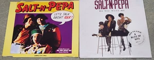 SALT N PEPA - LET'S TALK ABOUT SEX & DO YOU WANT ME -  2 X CD SINGLES - Picture 1 of 2