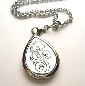 Oil Tear Drop Swirl Diffusing Pendant - Picture 1 of 8