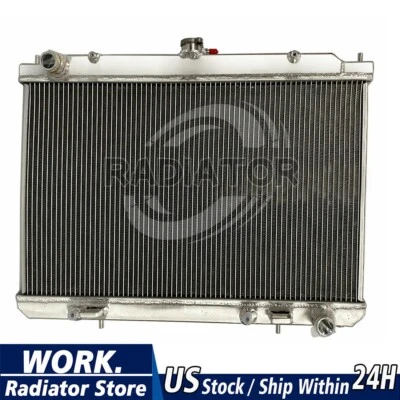 Полированный радиатор для 2000 2001 2002 2003 Nissan Maxima/Infiniti I30 I35 3,5 л AT - Изображение 1 из 4