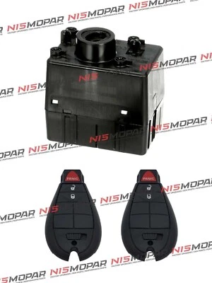 NEW OEM MOPAR 08-10 DODGE CHARGER TRANSMITTERS & WIN MODULE GENUINE - Image 1 of 3