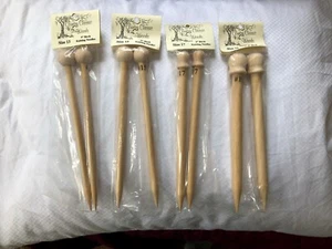 Birke Stricknadeln 9" Country Classic Hölzer Größe 13, 15, 17, 19 - Bild 1 von 17