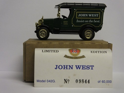 VANS OXFORD MODELLO PRESSOFUSO 042G. BULL NOSE MORRIS VAN JOHN WEST EDIZIONE LIMITATA #9