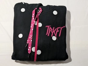 TRUKFIT by 'Lil Wayne' Full Zip Hoodie - Mens Size L - Black/Fuchsia-White - Picture 1 of 6