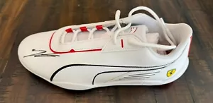 Charles Leclerc signed Ferrari F1 Racing Puma shoe JSA COA PROOF - Picture 1 of 11