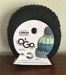 Yarnspirations Caron Colorama Yarn O’G0 Biker Jacket Black 228 Yards New - Picture 1 of 2