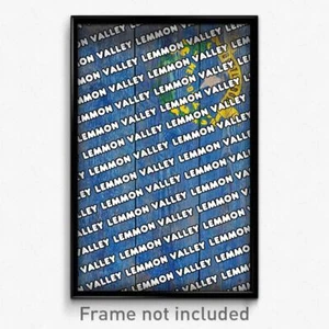 Lemmon Valley Nevada Poster (NV City Souvenir 11x17 Town Print) - Picture 1 of 1